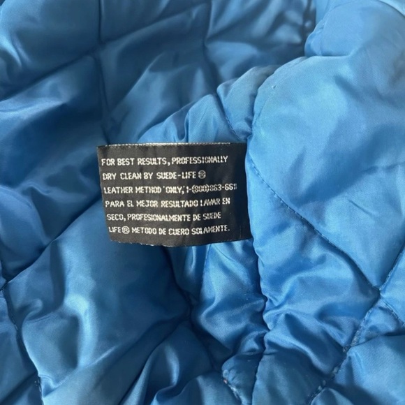 1980s Pro Player Cleveland Cavaliers XL NBA Wilsons Leather Jacket Color Block - Picture 7 of 8